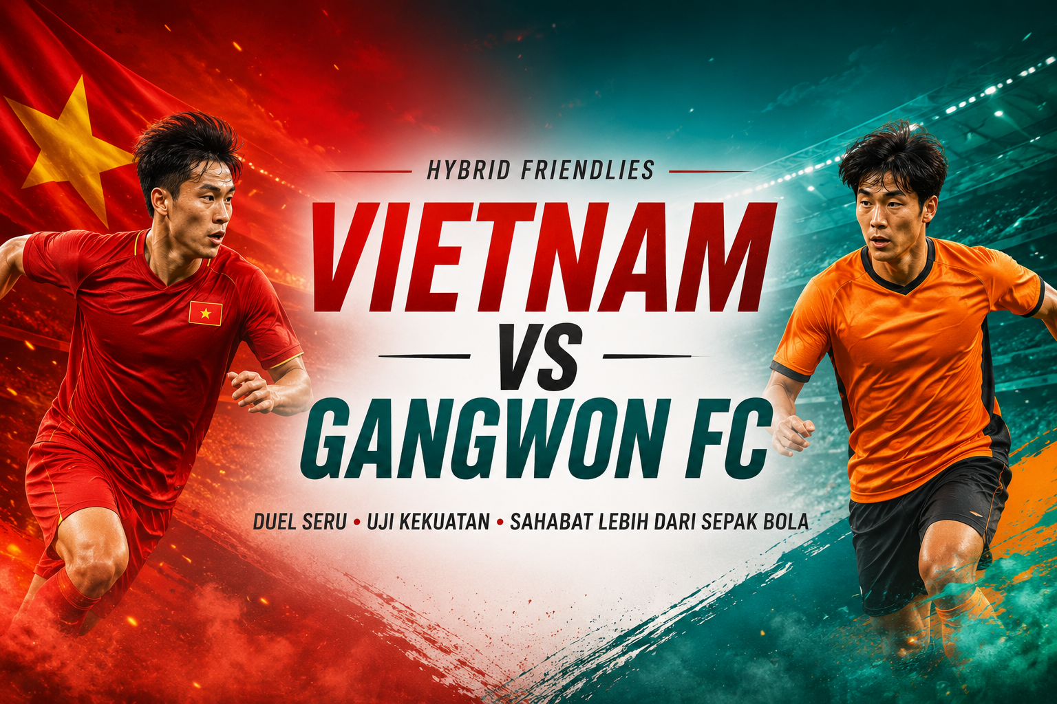 Jalalive Bahas Peluang Vietnam vs Gangwon FC Hybrid Friendlies Malam Ini Pukul 19.00 WIB dari Awal Hingga Akhir