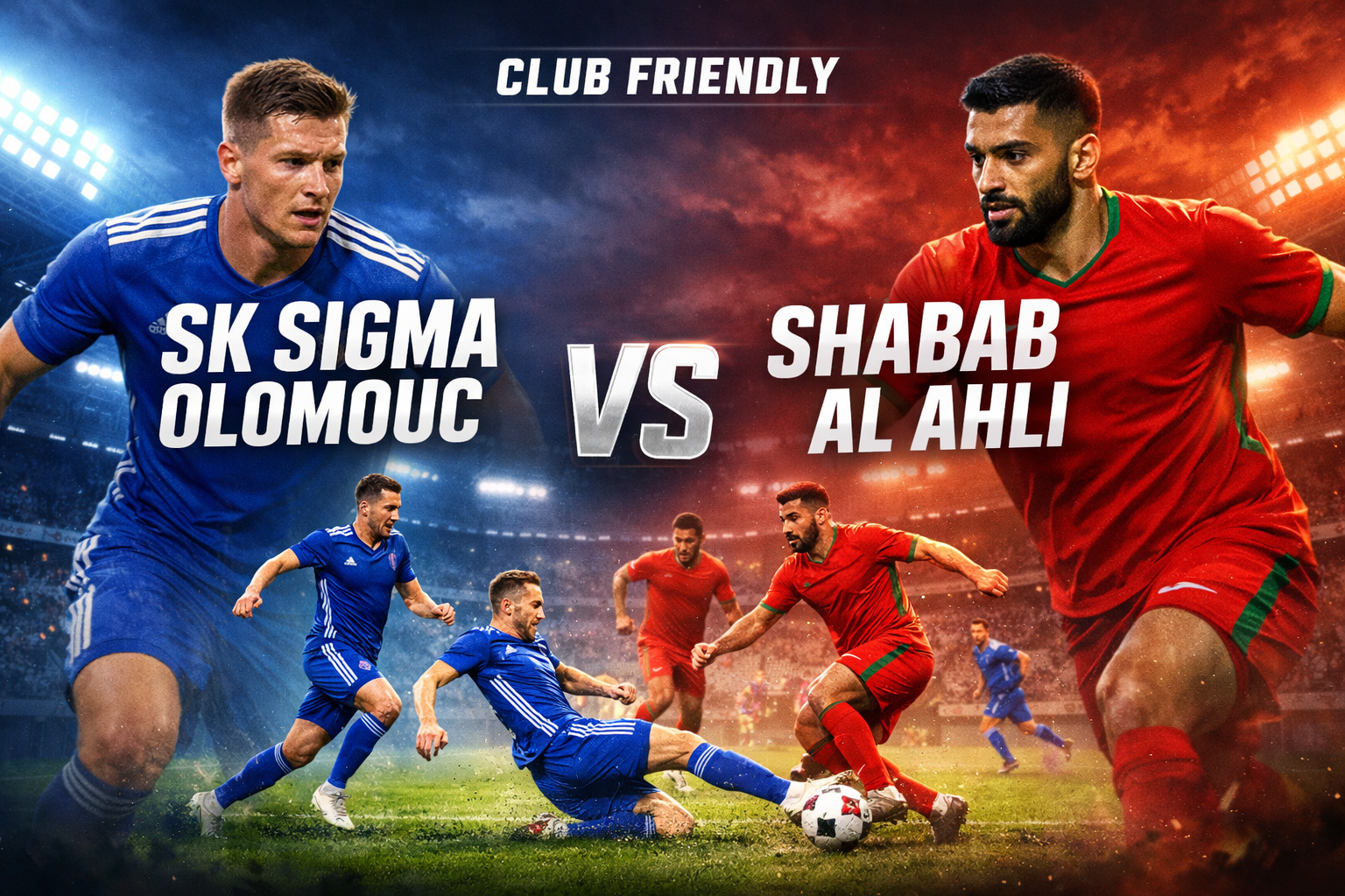 Jalalive Live Streaming SK Sigma Olomouc vs Shabab Al Ahli Dubai Club Friendlies Malam Ini Pukul 23.00 WIB dengan Kualitas Premium