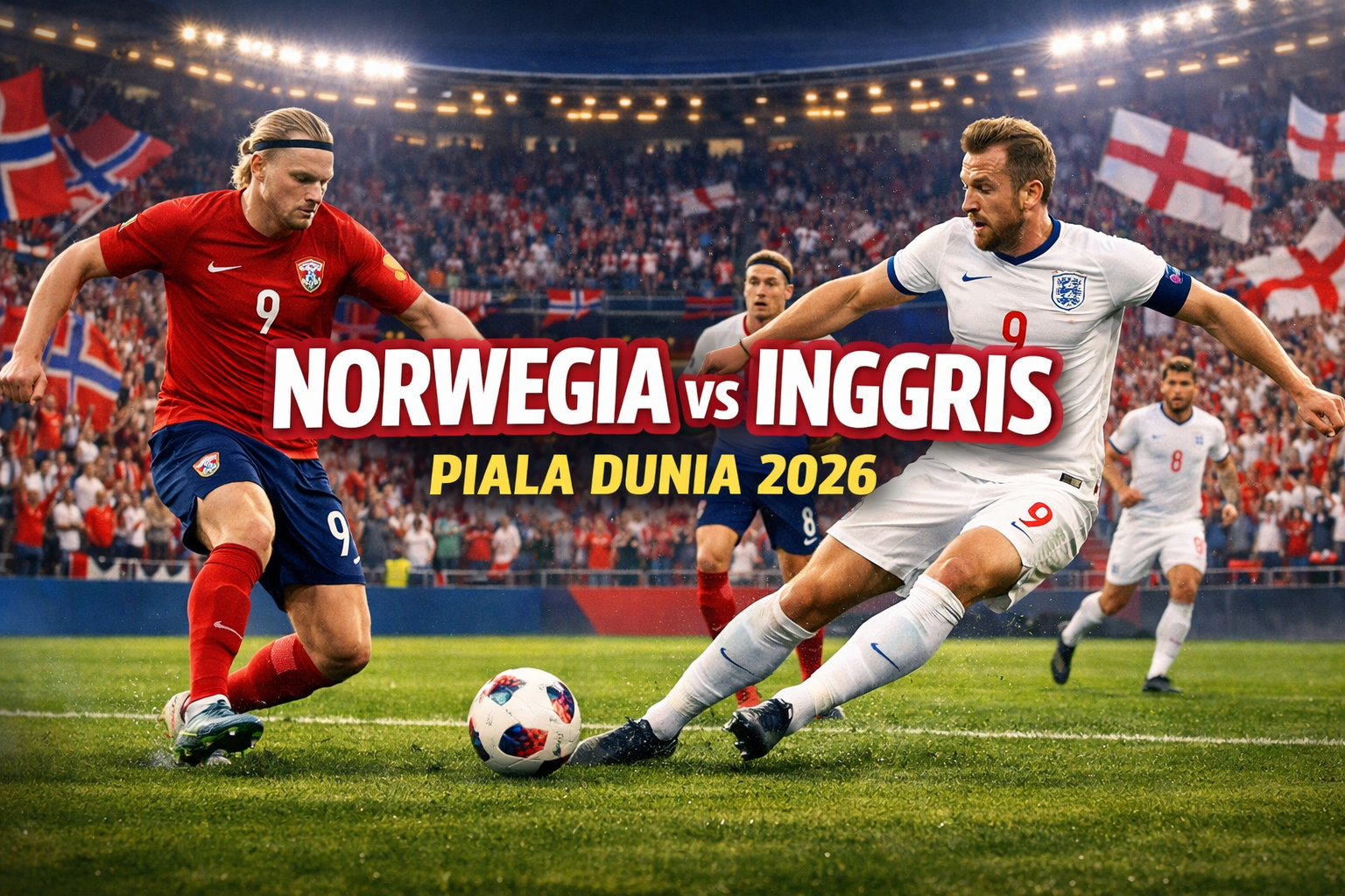 Jalalive Menghadirkan Live Streaming Norwegia vs Inggris Piala Dunia 2026 Dini Hari Ini Pukul 04.00 WIB Tanpa Melewatkan Momen Penting