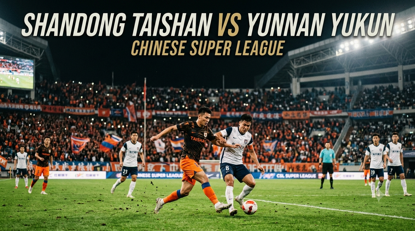 Shandong Taishan vs Yunnan Yukun Siap Berlangsung—Pantau Lewat Jalalive